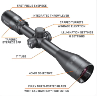 Bushnell 3-9X40 Engage Richtkijker Illuminated RE3940BS9