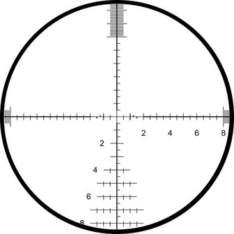 Bushnell Elite Tactical XRS2 4.5-30x50 Richtkijker H59, Black