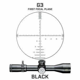 Bushnell Elite Tactical XRS2 4.5-30x50 Richtkijker G3, Black