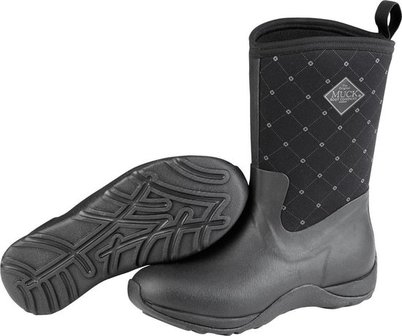 MuckBoot Arctic Weekend Zwart/Quilt AWQ-000