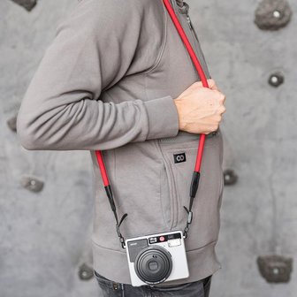 Leica Rope Strap, red, 100cm, SO, designed by COOPH 19596 4022243 19596 7