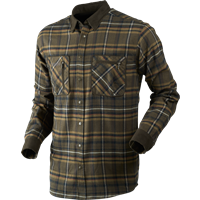 Pajala Shirt L/S, Willow green check