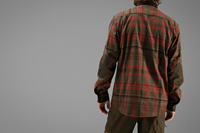 Pajala Shirt L/S, Red autumn check