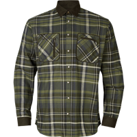 Pajala Shirt L/S, Olive check