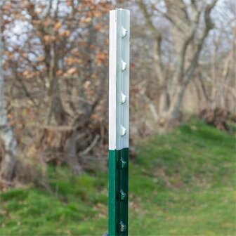 VOSS. T-post, t-paal, 213 cm, groene metalen weidepaal