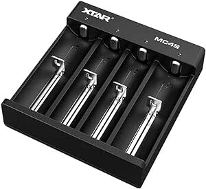 XTAR MC4S batterijlader 18650