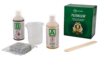 For Hunter Tuskler Tusk Filling Compound SET 200g, Vulmiddel voor Keiler wapens