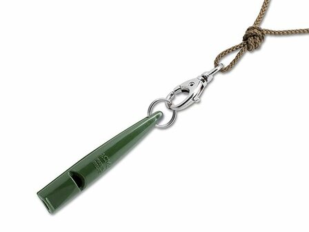 ACME whistle 211 1/2 green+ lanyard