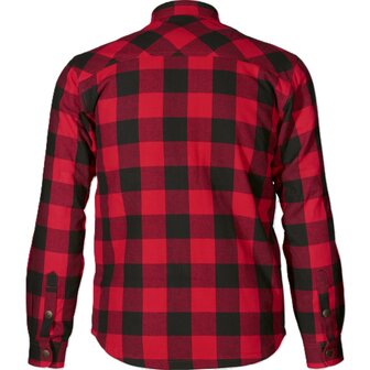 Seeland Canada Shirt - rood / zwart geruit