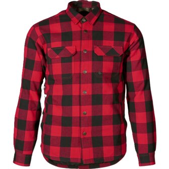 Seeland Canada Shirt - rood / zwart geruit