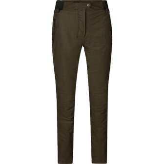 Seeland Avail Aya Insulated Trousers - Pine green / Demitasse brown