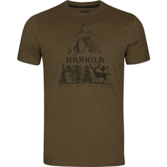 H&auml;rkila Nature S/S T-Shirt - Willow green