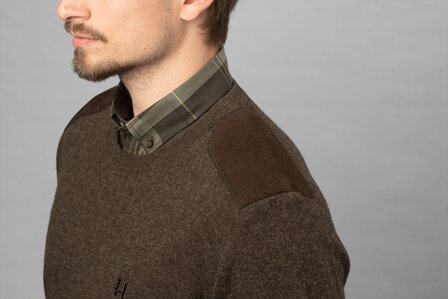 H&auml;rkila Arran Pullover - Slate brown