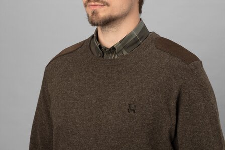 H&auml;rkila Arran Pullover - Slate brown