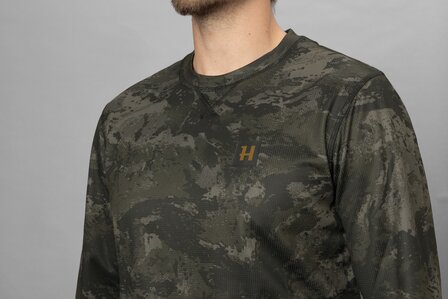 H&auml;rkila Noctyx Camo L/S T-Shirt - AXIS MSP&reg;Black