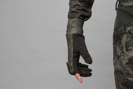 H&auml;rkila Noctyx Camo Fleece Glove - AXIS MSP&reg;Black