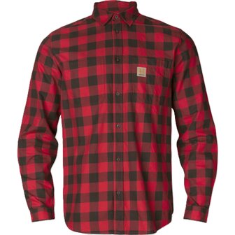 H&auml;rkila Scandinavian L/S Shirt - Red check