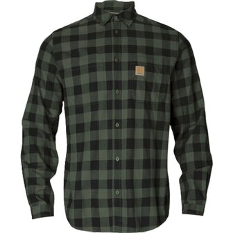 H&auml;rkila Scandinavian L/S Shirt - Green check