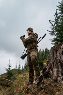 H&auml;rkila Forest Hunter GTX Jacket - Hunting green / Shadow brown