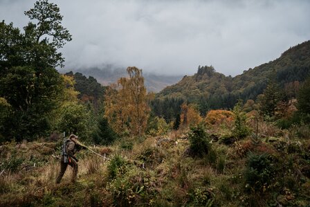 H&auml;rkila Forest Hunter GTX Jacket - Hunting green / Shadow brown