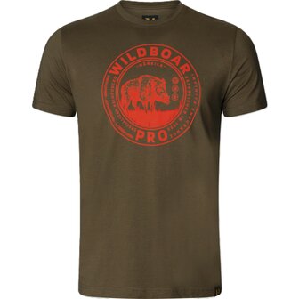  Wildboar S/S T-Shirt - Willow green