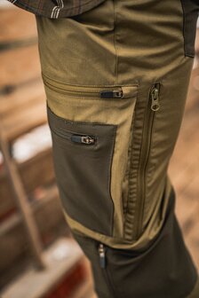 Seeland Hemlock Trousers - Military Olive/Pine Green,33&quot;