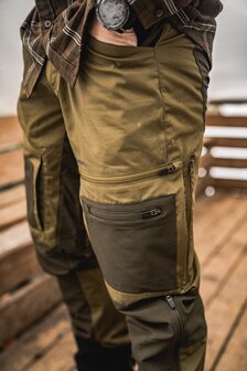 Seeland Hemlock Trousers - Military Olive/Pine Green,33&quot;