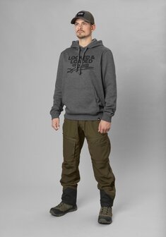 H&auml;rkila Loaded Hoodie - Grey melange