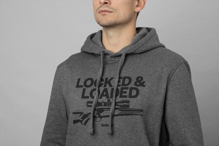 H&auml;rkila Loaded Hoodie - Grey melange