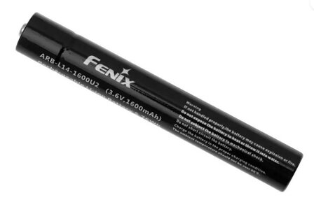 Fenix ARB-L14-1600U2 1600mAh, accupack voor de LD22 V2, Li-ion accu