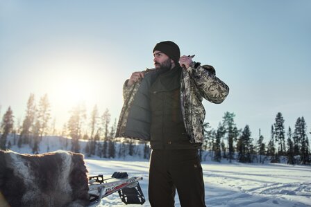 H&auml;rkila Trygve Beanie - Willow green