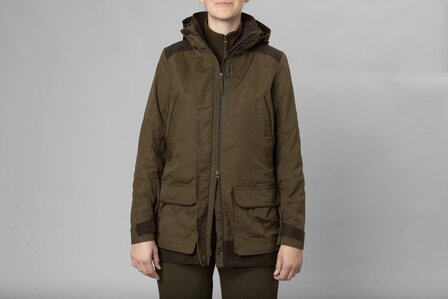 Seeland Key-Point Kora Jacket - Pine Green/Grizzly Brown