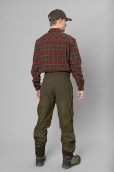 Seeland Gen Flannel Shirt - Red forest check