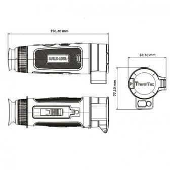 ThermTec Wild 635L Warmtebeeld - LRF