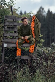 Seeland Vantage Trousers - InVis green/InVis orange blaze