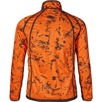 Seeland Vantage Reversible Fleece - Pine green/InVis orange blaze