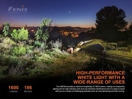 Fenix HM70R hoofdlamp