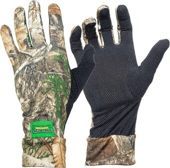 Primos Camo Stretch Fit Gloves Realtree Edge Camo