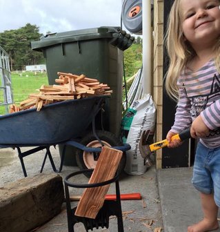 Kindling Cracker, veilige hakbijl