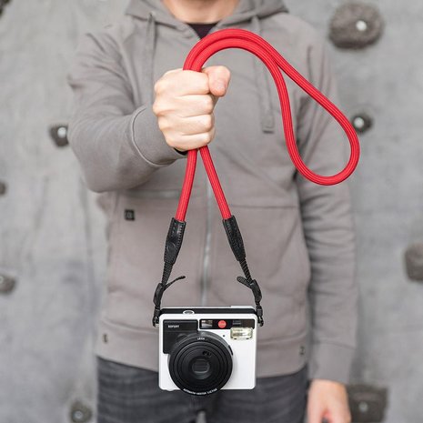 Leica Rope Strap, red, 100cm, SO, designed by COOPH 19596 4022243 19596 7