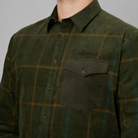  Kaldfjord corduroy check , Willow green check