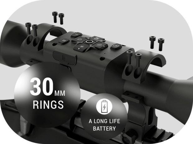 ATN OPTICS Rifle Scope Day & Night X-Sight 5 5-20x 