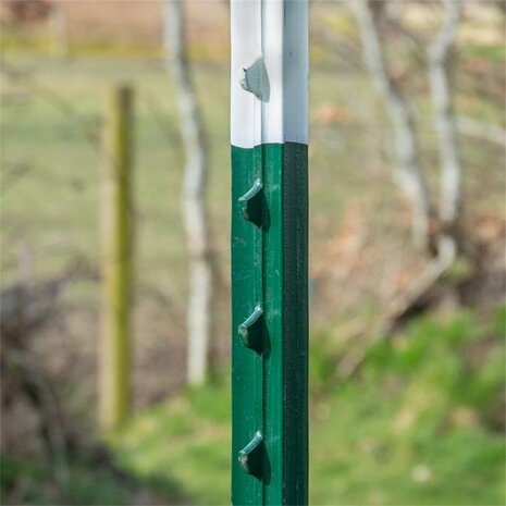 VOSS. T-post, t-paal, 213 cm, groene metalen weidepaal