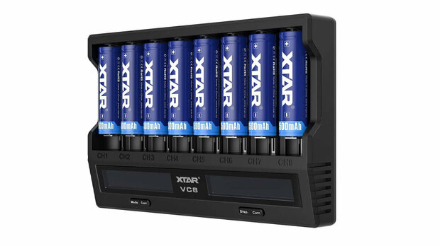 Xtar VC8 Batterijlader