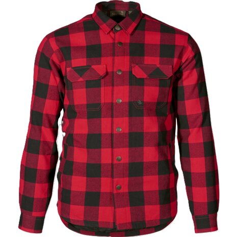 Seeland Canada Shirt - rood / zwart geruit