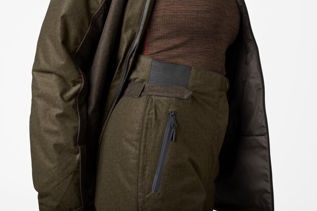 Seeland Avail Aya Insulated Trousers - Pine green / Demitasse brown