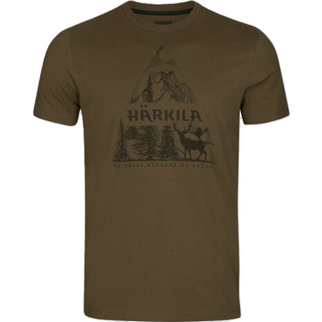 Härkila Nature S/S T-Shirt - Willow green