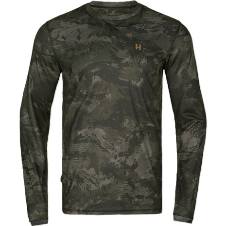 Härkila Noctyx Camo L/S T-Shirt - AXIS MSP®Black