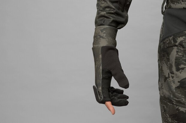 Härkila Noctyx Camo Fleece Glove - AXIS MSP®Black