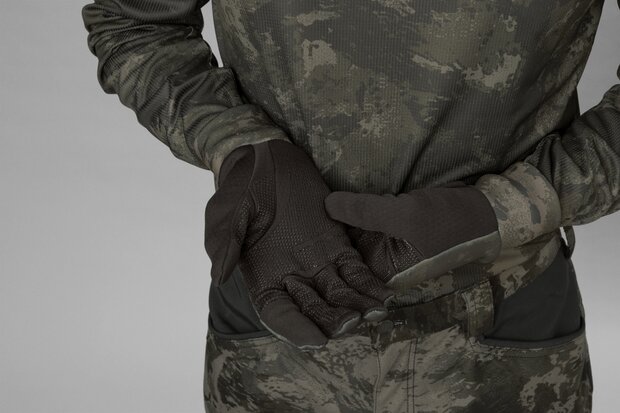 Härkila Noctyx Camo Fleece Glove - AXIS MSP®Black